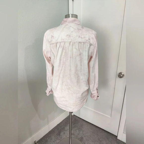 Universal Thread Pink Tie-dye Blouse - Picture 4 of 9